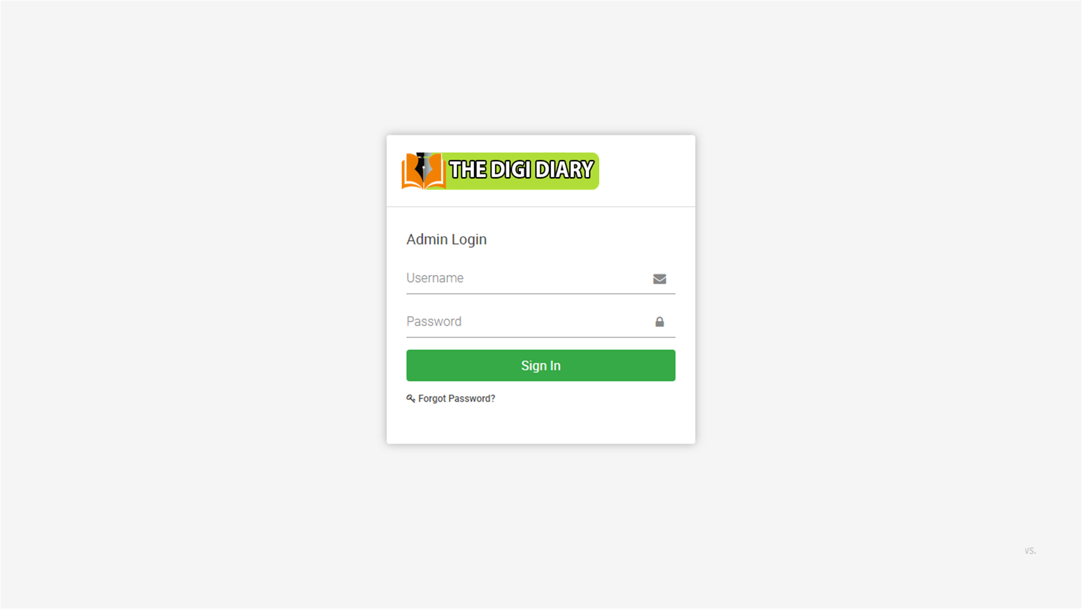 admin login image