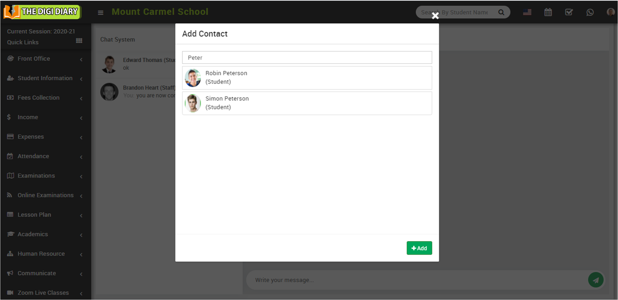 Add contact image