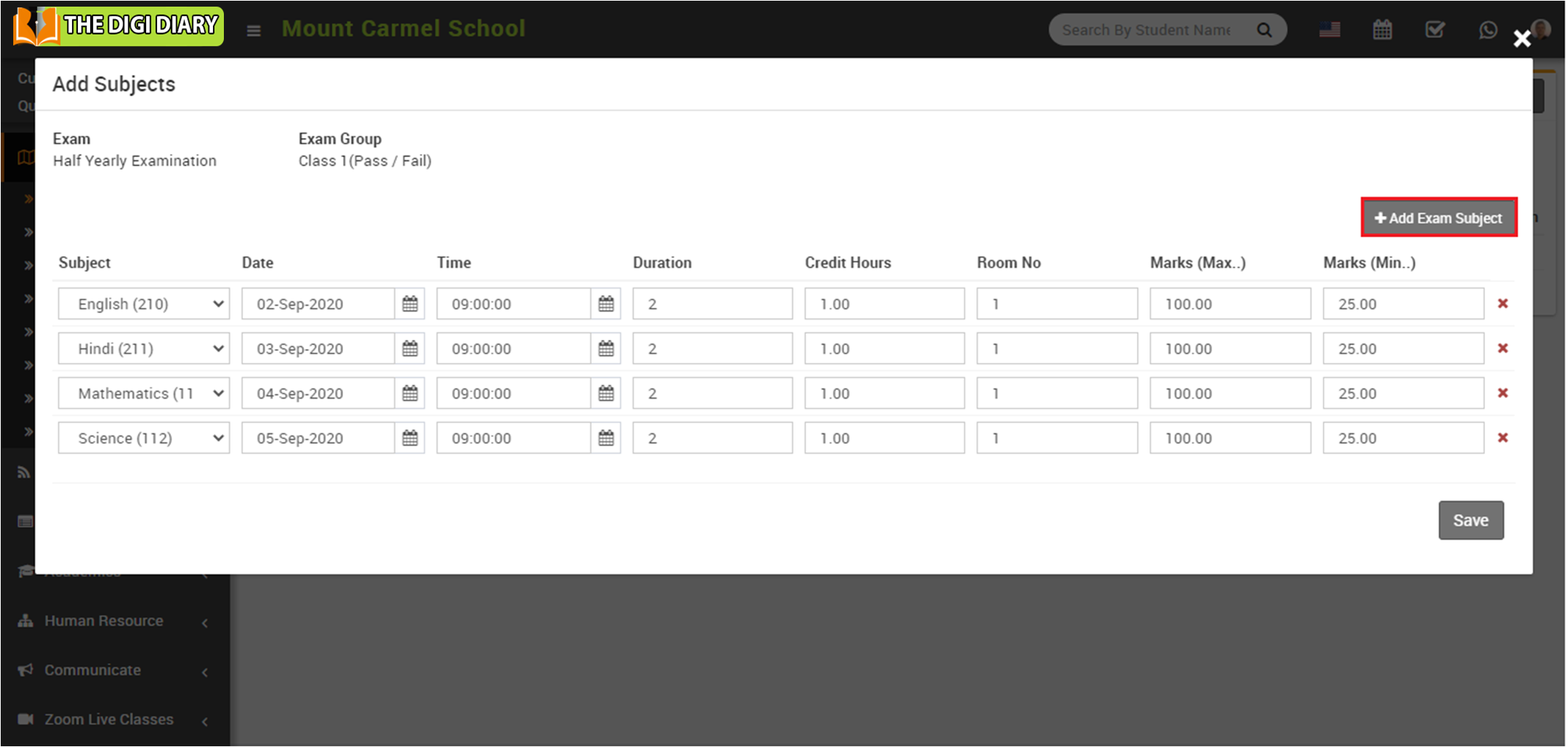 Add subject image