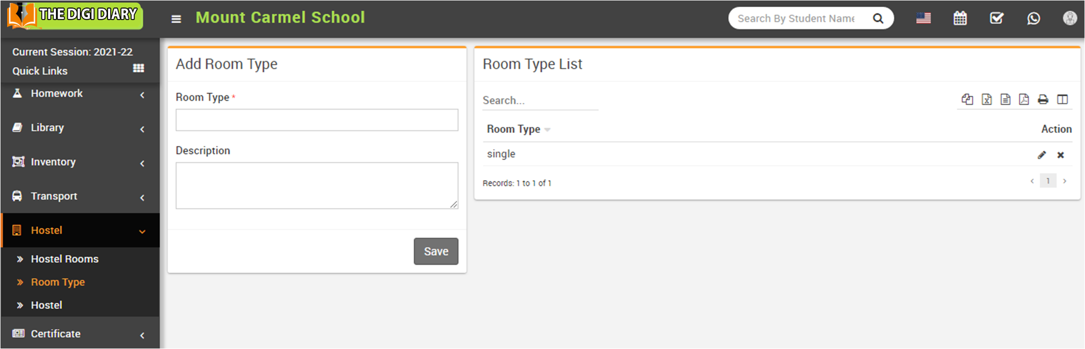 Add room type image