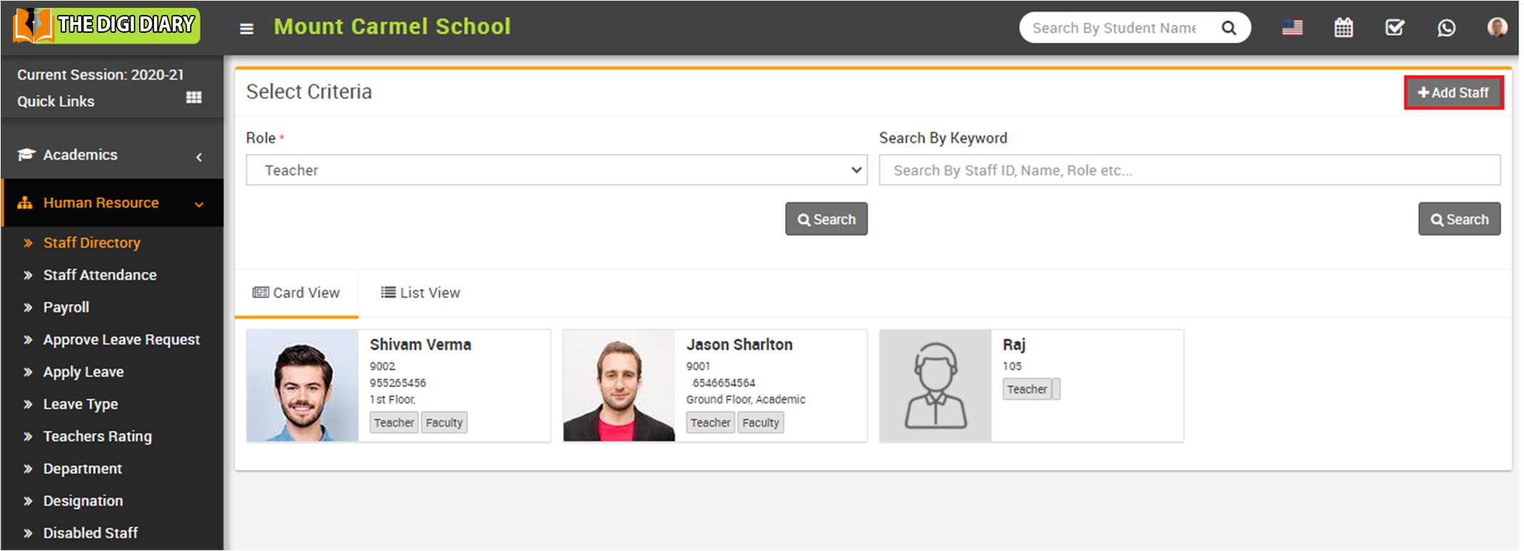 staff directory image
