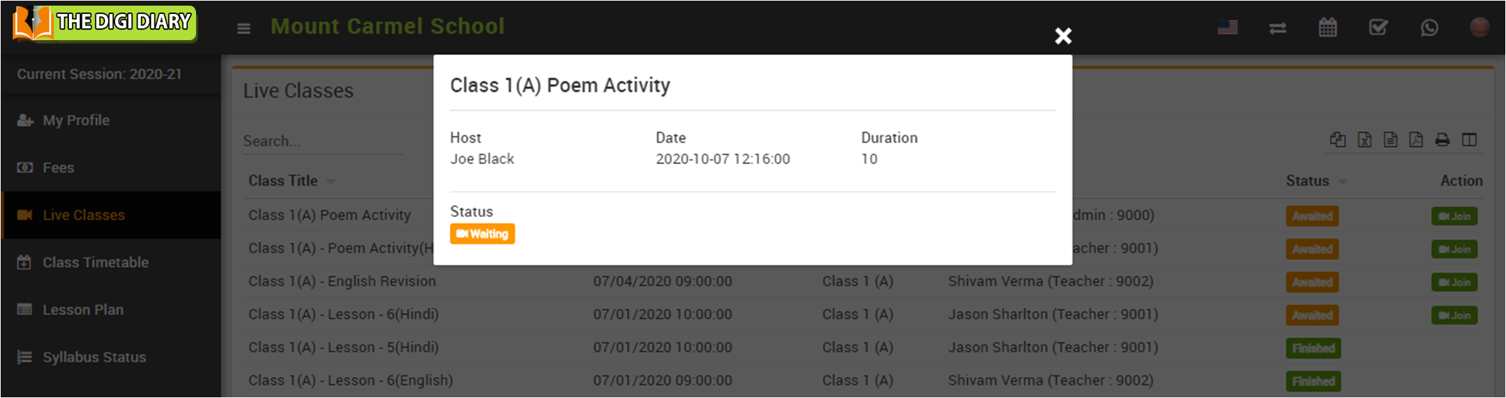 Zoom Class Is Awaiting